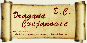 Dragana Cvejanović vizit kartica